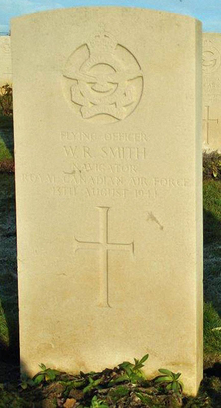 F/O William Reginaald Smith<br /><br /><br />died on active duty - August 13th, 1944